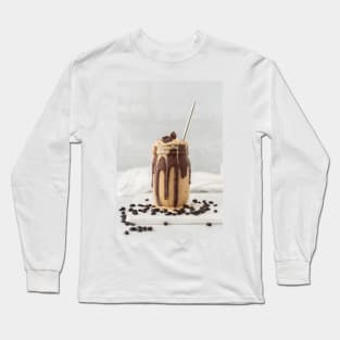 Caramel Chocolate Shake Long Sleeve T-Shirt